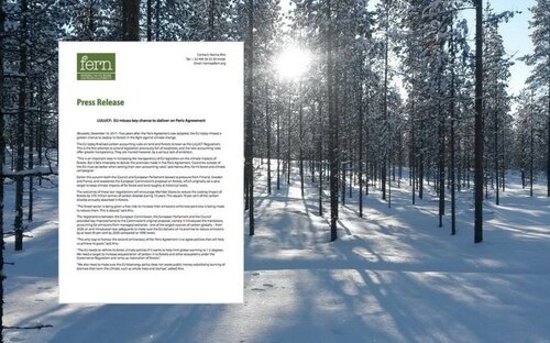 LULUCF: EU misses key chance to deliver on Paris Agreement