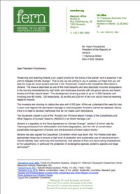 NGO Letter: Stop the Svydovets ski resort in Ukraine