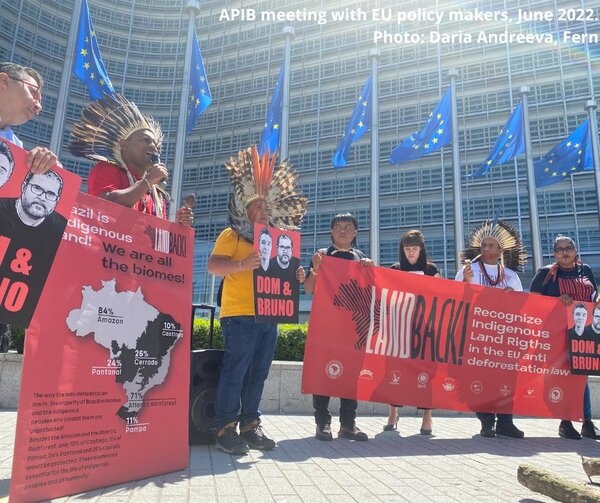 EU Deforestation Regulation must follow international land and tenure rights standards