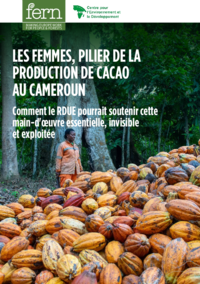 Les femmes, pilier de la production de cacao au Cameroun