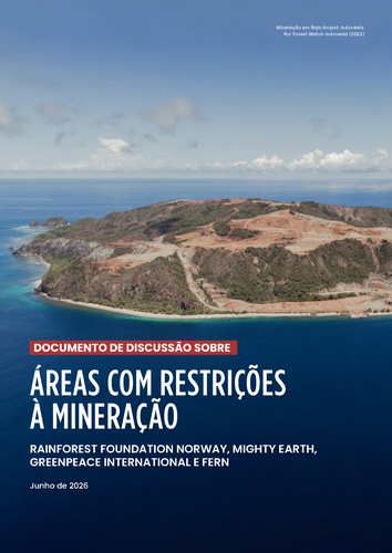 Áreas com restrições à mineração