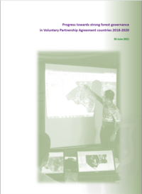 Progress towards strong forest governance in Voluntary Partnership Agreement countries 2018-2020