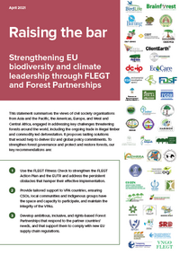 Raising the bar: Strengthening EU biodiversity and climate leadership through FLEGT and Forest Partnerships
