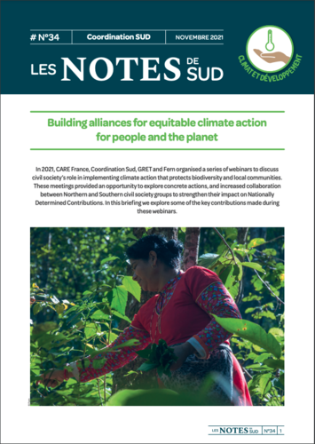 Building alliances for equitable climate action for people and the planet