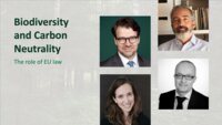 Biodiversity and Carbon Neutrality: The role of EU law