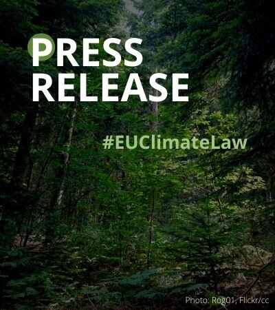 European Parliament confirms climate ambition, rejects delaying action with forests