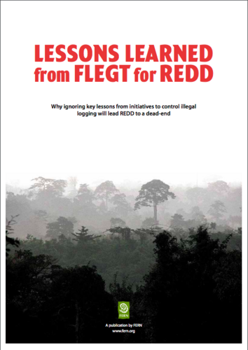 Lessons learnt from FLEGT for REDD - Summary