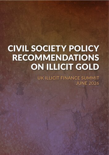 Civil society policy recommendations on illicit gold