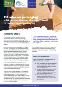 EU rules on packaging