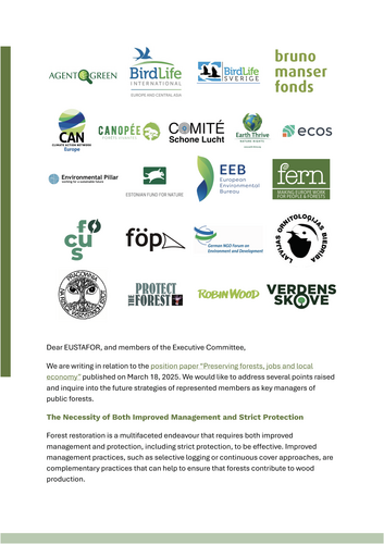 The role of state forests in protecting and restoring European forests
