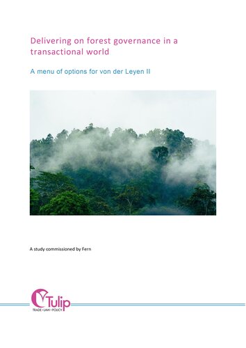 Delivering on forest governance in a transactional world