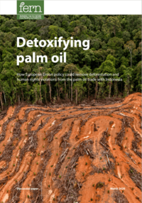 Detoxifying palm oil