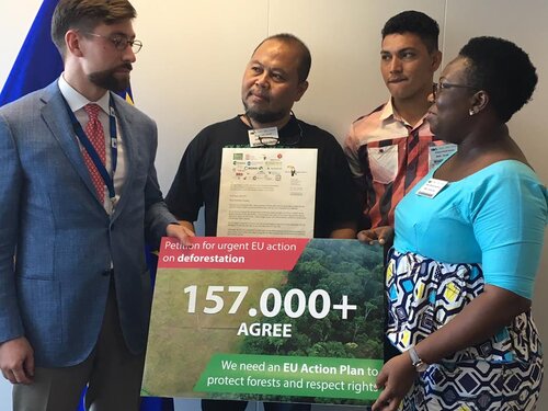 Global South activists in Brussels to demand EU action on deforestation