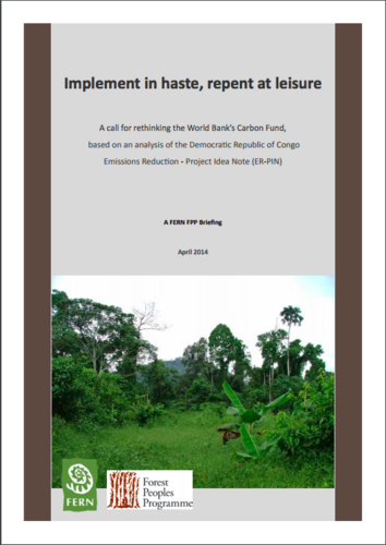 Implement in haste, repent at leisure