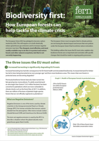 Biodiversity first: How European forests can help tackle the climate crisis