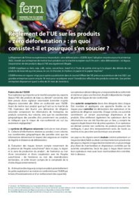 What is the EU Regulation on deforestation-free products?