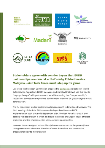 EU-Indonesia-Malaysia Joint Task Force must step up its game