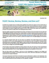 Forest Watch special - VPA update December 2015